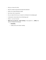 Expected questions .doc